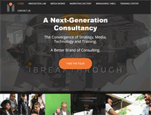 Tablet Screenshot of ibreakthrough.com